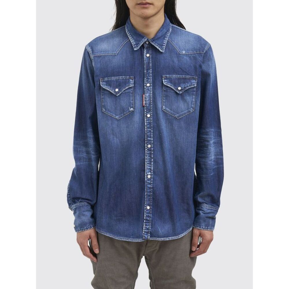 Dsquared2 Shirt Men Blue